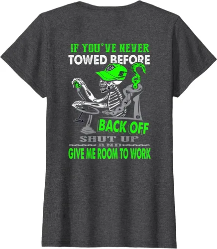 Miniatura 6 de Proud Tow Truck Operator - Camiseta, Negro, S