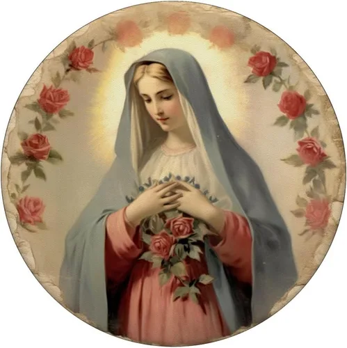 Miniatura 3 de PopSockets PopGrip estándar de la Virgen María Jesús