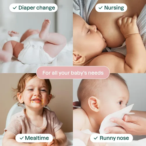 Miniatura 3 de ATTITUDE Toallitas de agua para bebés, verificadas por EWG, seguras para recién nacidos, sin perfume y sin fragancia, 99% de agua, suaves, veganas