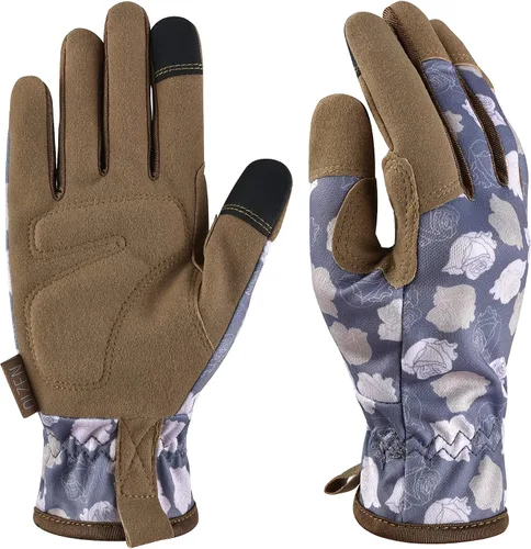 Miniatura 14 de Guantes de jardinería para hombres y mujeres, a prueba de espinas y resistentes a pinchazos, guantes de trabajo de seguridad y jardinería, regalos