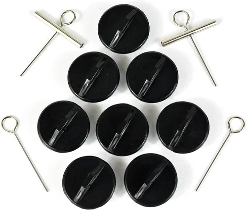 Miniatura 5 de LYKKE set de agujas intercambiables de madera para regalo con bolsa de vaquero gris