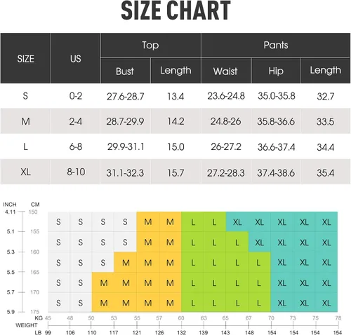 Miniatura 4 de JOYMODE - Conjunto de entrenamiento para mujer, diseño de 2 piezas con leggings de tiro alto sin costuras y camiseta corta , para yoga
