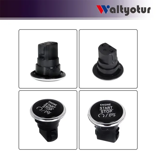 Miniatura 2 de waltyotur Reemplazo del interruptor de botón de encendido del salpicadero del motor sin llave para Commander Grand Cherokee