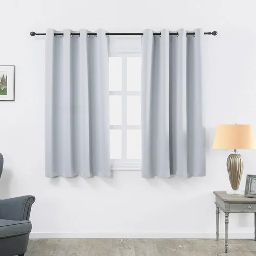 Miniatura 29 de MANGATA CASA - Cortinas opacas con estrellas para dormitorio - Juego de 2 cortinas de ventana para guardería con ojales – Cortinas opacas