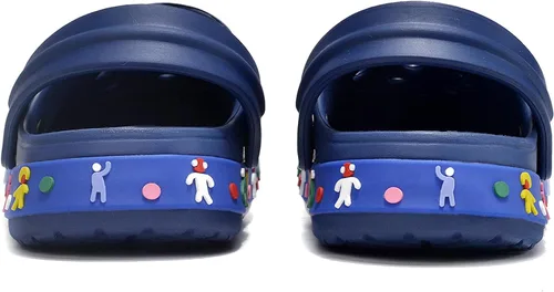 Miniatura 3 de Zuecos para niños pequeños, de EVA, bonitos zuecos de dibujos animados, ligeros, transpirables, antideslizantes, para interiores y exteriores