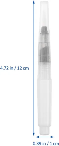 Miniatura 9 de STOBOK 30 pinceles de agua, bolígrafos de agua recargables, juego de pinceles de agua para acuarela, acuarela, para acrílico y gouache, suministros
