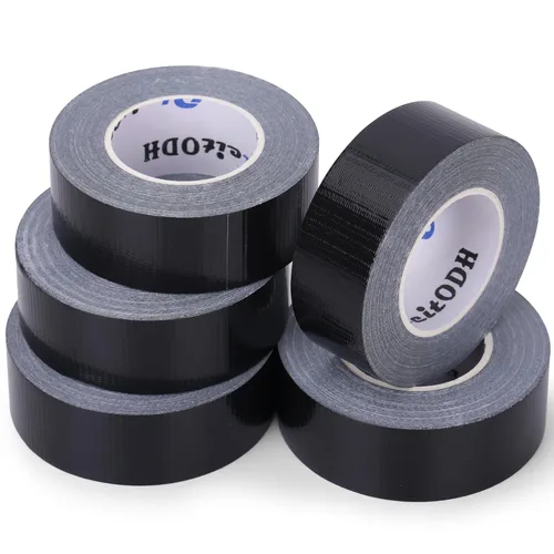Miniatura 11 de Oleitodh Cinta adhesiva plateada resistente de gran capacidad Paquete de 12 unidades - 2 pulgadas 60 yardas cada una, fuerte, sin residuos, para Gris