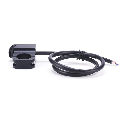 Miniatura 4 de Interruptor de control impermeable para manillar de motocicleta de 12 V, aluminio CNC para manillar de menos de 7/8 pulgadas, 0.906 in (0.866 in)