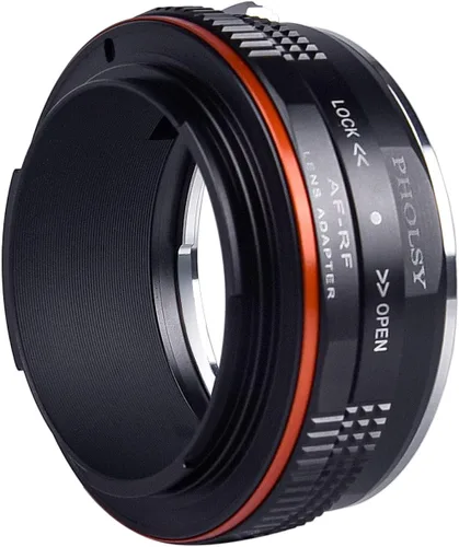 Miniatura 6 de PHOLSY Adaptador de Montura de Lente con Anillo de Control de Apertura Compatible con Lentes Sony A Minolta AF a Cuerpo de Cámara Canon EOS RF