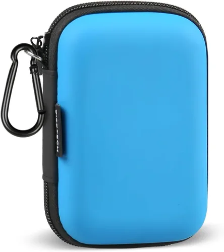 Miniatura 9 de Estuche para Auriculares, RISETECH Estuche de Transporte para Auriculares Soporte de Almacenamiento Mini Bolsa Auriculares Bolsa Pequeña Accesorios