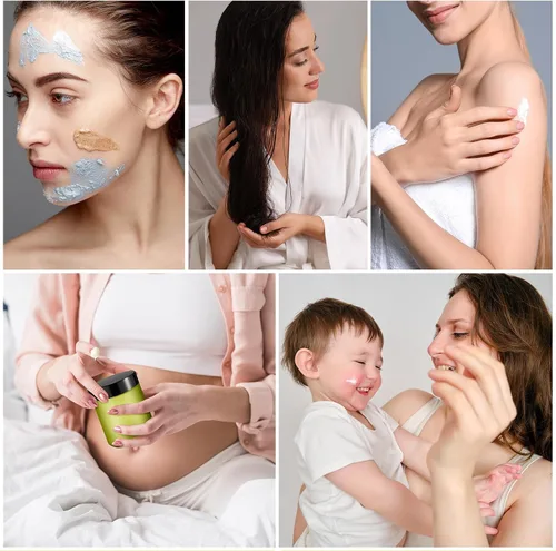Miniatura 4 de Norme 24 Frascos de Vidrio de 4 oz con Tapas Herméticos Redondos a Prueba de Fugas Vacíos para Cosméticos con Forros Internos en la Tapa para Verde