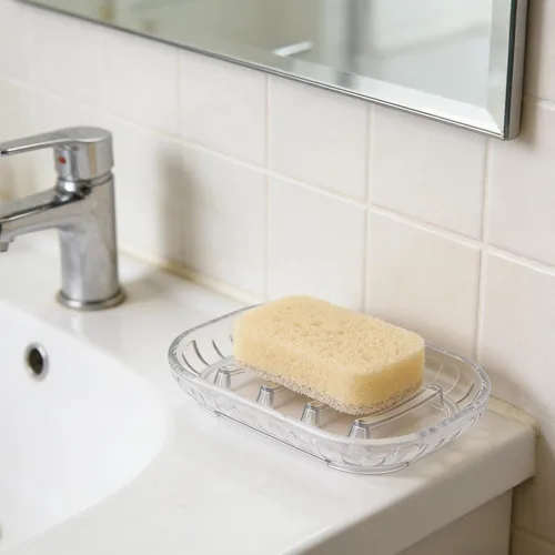 Miniatura 7 de Paquete de 2 soportes para jabonera para barra de jabón, jaboneras de baño, jabonera, protector de jabón, bandeja de jabón blanda para ducha, baño