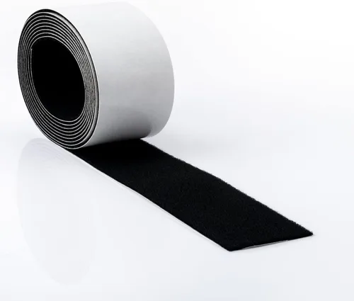 FOSHIO Fieltro de micro fibra para envolver bordes de escobilla de 6.6 ft de longitud, fieltro negro para cubrir los bordes de las escobilla de goma