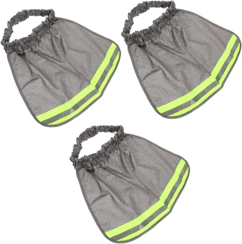 Healifty 3 piezas de sombrero de trabajador para hombre, visera de sol, visera para hombre, visera de casco duro, visera de cuello duro para cascos