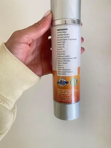 Miniatura 7 de Crema natural de vitamina D3 10000IU de vitamina D de máxima fuerza, combate la deficiencia de vitamina D naturalmente - con vitamina K2 y extracto
