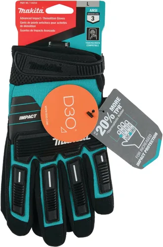 Miniatura 6 de Makita Guantes de demolición de impacto avanzado unisex T 04254