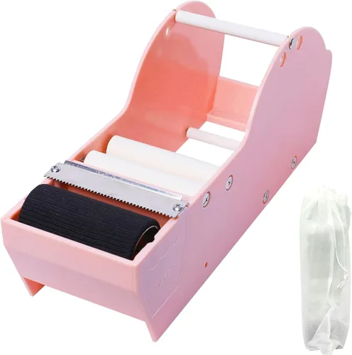 Miniatura 4 de WELSTIK Dispensador de embalaje de cinta de papel Kraft engomado activado por agua de 3 pulgadas para envío, sellado de cartón y caja, azul