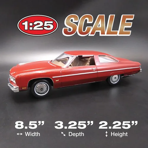 Miniatura 4 de MPC 1976 Chevy Caprice w/Trailer 2T Kit de modelo a escala 1:25