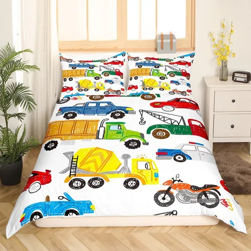 Miniatura 27 de Juego de ropa de cama Groovy de los años 60 y 70 para niños, funda de edredón retro de flores hippie para niños, adolescentes, vintage, bohemio
