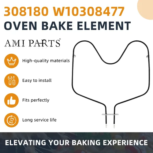 Miniatura 4 de AMI PARTS (2025 UPGRADE) WP308180 W10308477 Elemento de horneado para horno Fit para horno Whirl-pool Elemento de calentamiento 311470, 313827