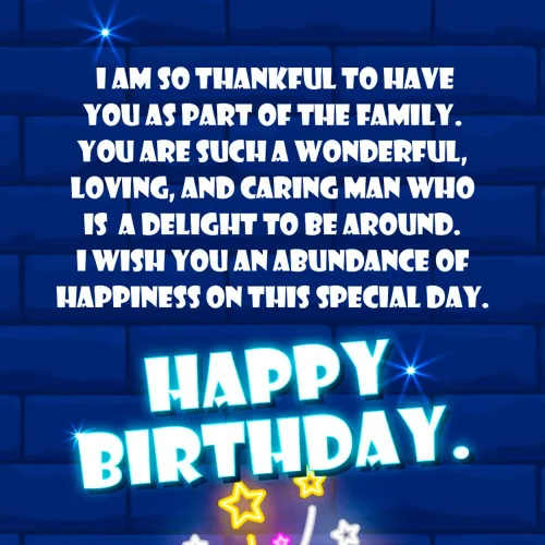 Miniatura 7 de Tarjeta de cumpleaños de Prime Greetings para yerno, fabricada en Estados Unidos, ecológica, cartulina gruesa con sobre premium 5in x 7.75in
