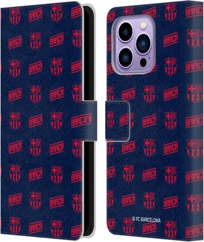 Miniatura 102 de Head Case Designs Funda de piel con licencia oficial del FC Barcelona Barca Crest Graphics para iPhone 11