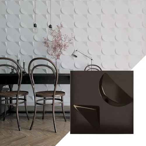 Miniatura 13 de Ekena Millwork WP12X12APWH 11 7/8 pulgadas de ancho x 11 7/8 pulgadas de alto Apollo EnduraWall Decorativo 3D Panel de pared cubre 0.98 pies