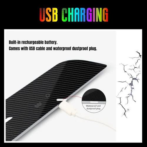 Miniatura 5 de Luces de umbral para coche, luz de pedal de coche con logotipo y texto personalizable, luces de bienvenida personalizadas para puerta de coche