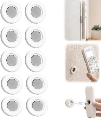 BusyLive 2025 Nuevo Soporte Magnético para Mando a Distancia, Organizador de Mando a Distancia de Silicona, Soporte de Cargador de Mando a Distancia