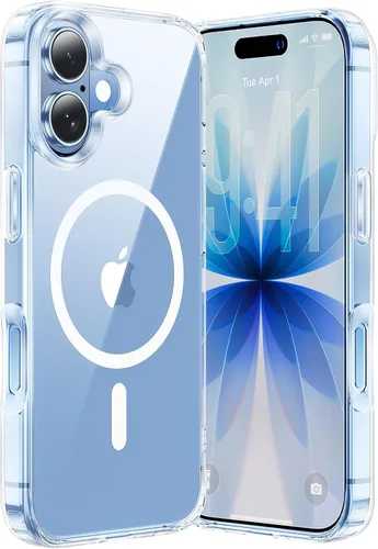 Miniatura 102 de Funda magnética diseñada para iPhone 11 Pro Max, [probada en caídas de grado militar] [compatible con MagSafe] Funda protectora delgada translúcida
