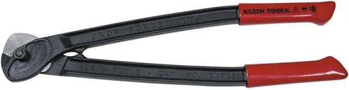 Klein Tools Cortador de cable especial 63035SC, fabricado en EE. UU., Cortador de cuerda de alambre corta alambre de hasta 9/32 pulgadas y sellos de
