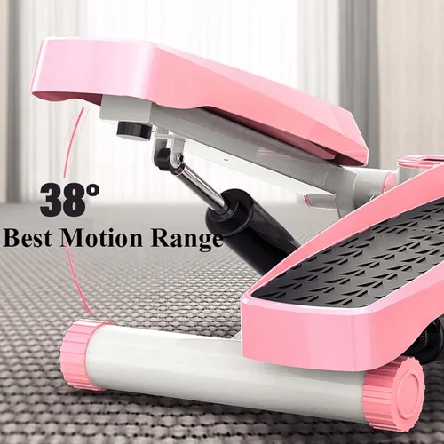 Miniatura 4 de YSUEFIJO Máquina paso a paso para el hogar, mini máquina de ejercicios paso a paso, equipo de fitness antideslizante, escalón plegable de altura