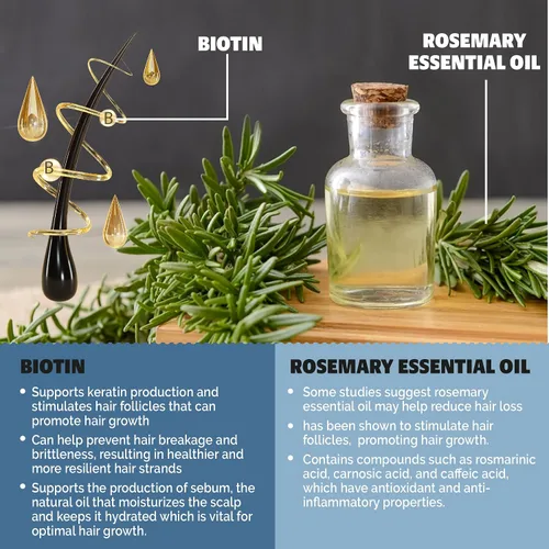 Miniatura 4 de Growth Formula - Juego de barra de champú y acondicionador con biotina y aceite esencial de romero, vegano, sin sulfatos, sin ftalatos, sin