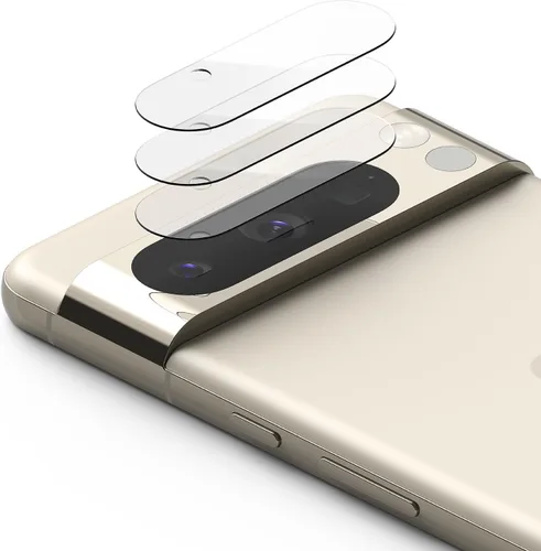 Miniatura 15 de Ringke Paquete de 3 protectores de lente de cámara para Google Pixel 8, vidrio de cámara [protección multicapa], fácil de instalar, compatible