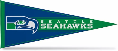 Miniatura 11 de Rico Industries NFL FootballRetro 12" x 30" Felt Wall Décor Pennant - Great for Home/Bed Room/Man Cave Décor