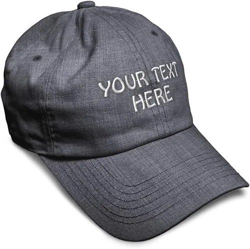 Miniatura 27 de Gorra de béisbol suave personalizada con texto personalizado para papá de algodón para hombres y mujeres