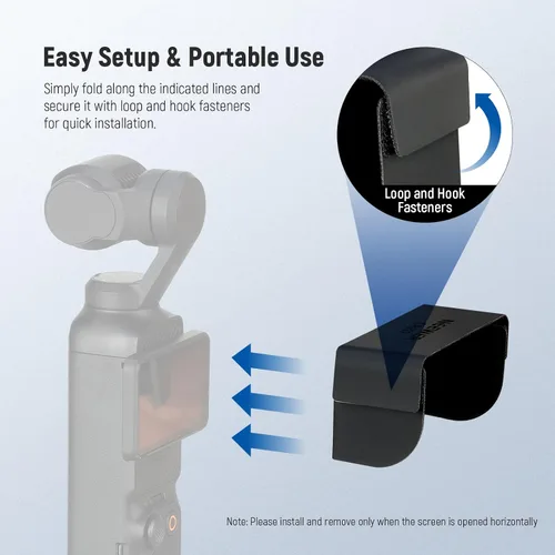 Miniatura 8 de NEEWER Funda protectora de bolsillo 3 con mosquetón y 2 fundas de sombrilla compatibles con DJI Osmo Pocket 3 Gimbal Camera, resistente a prueba