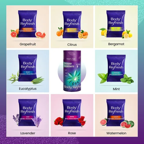 Miniatura 3 de Paquete de 8 vaporizadores de ducha para aromaterapia, regalos de cumpleaños para mujeres, hombres, mamá, regalo del día del padre para papá, bombas