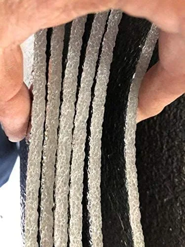 Miniatura 2 de Aislamiento reflectante sólido de doble cara de 1/4 pulgadas de grosor, núcleo de espuma reflectante de platino resistente, barrera de vapor