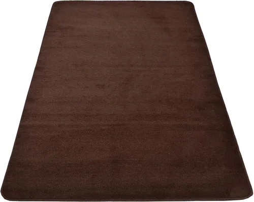 Miniatura 17 de RugStylesOnline Euro Collection - Alfombras de color sólido con parte trasera de goma antideslizante, lavable a máquina, más opciones de color Gris