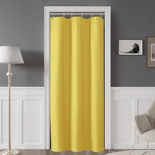 Miniatura 71 de OVZME Berry - Cortina de ducha extralarga verde de 96 pulgadas, cortina de baño de tela con textura en relieve 3D, cortina de baño grande para Verde