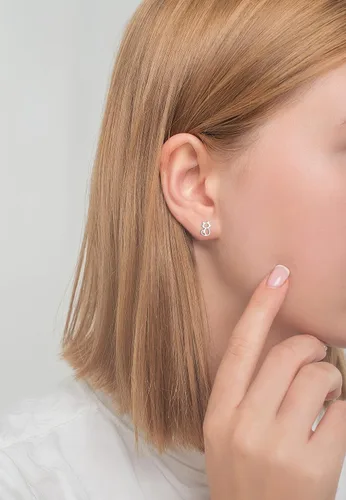 Miniatura 3 de SOFIA MILANI - Pendientes de plata de ley 925 maciza para mujer - Pendiente de gato - E1165, Plata Esterlina, No es una piedra preciosa
