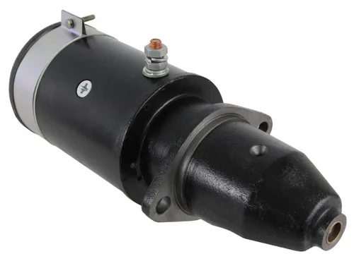 RAREELECTRICAL Arrancador de accionamiento directo de 6 V compatible con Farmall H Ihc C-163 Gas Hv M C-248 Mta C-264 Mv 1939-1954 10Mt CCW 10