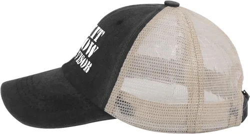 Miniatura 3 de Gorra de béisbol Shit Show Crew Member Gorra de béisbol para mujer Gorra de mezclilla gráfica ajustable