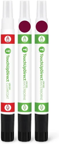Miniatura 23 de TouchUpDirect PMNG Midnight Silver Metallic Compatible con Tesla Exact Match Reparación de Rayones Pintura de Retoque - Kit de Pincel plateado