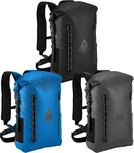 Miniatura 2 de Skog Å Kust BackSåk Pro Mochilas flotantes impermeables con bolsillo exterior hermético con cremallera Gris