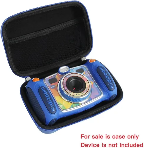 Miniatura 3 de Hermitshell Estuche rígido de almacenamiento EVA para cámara VTech Kidizoom Duo/Twist Selfie Azul