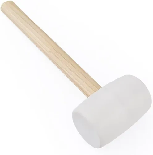 Miniatura 5 de Gunpla Mazo suave de doble cara con goma y plástico duro, mazo ligero con agarre de plástico antideslizante, perfecto para herramientas de armería