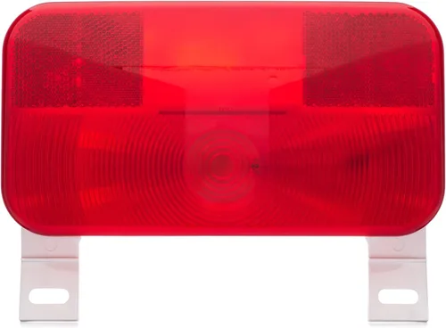 Miniatura 3 de Lumitronics Luz de montaje en superficie roja, soporte de licencia y luz de matrícula, parada/giro/cola para RV, remolque, cámper, quinta rueda