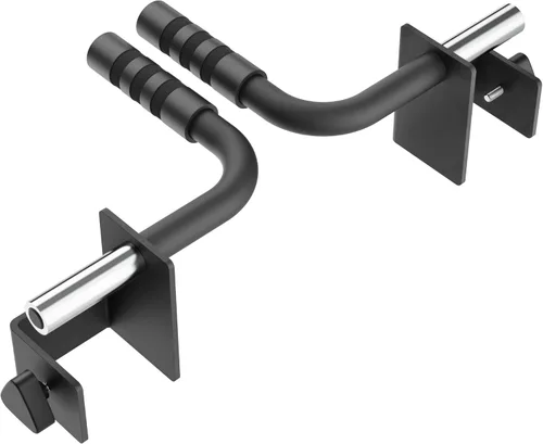 Miniatura 10 de Synergee Asas de inmersión para bastidores de potencia y sentadillas. Compatible con estantes de 2 x 2, 2 x 3 y 3 x 3. Barras de inmersión para b)